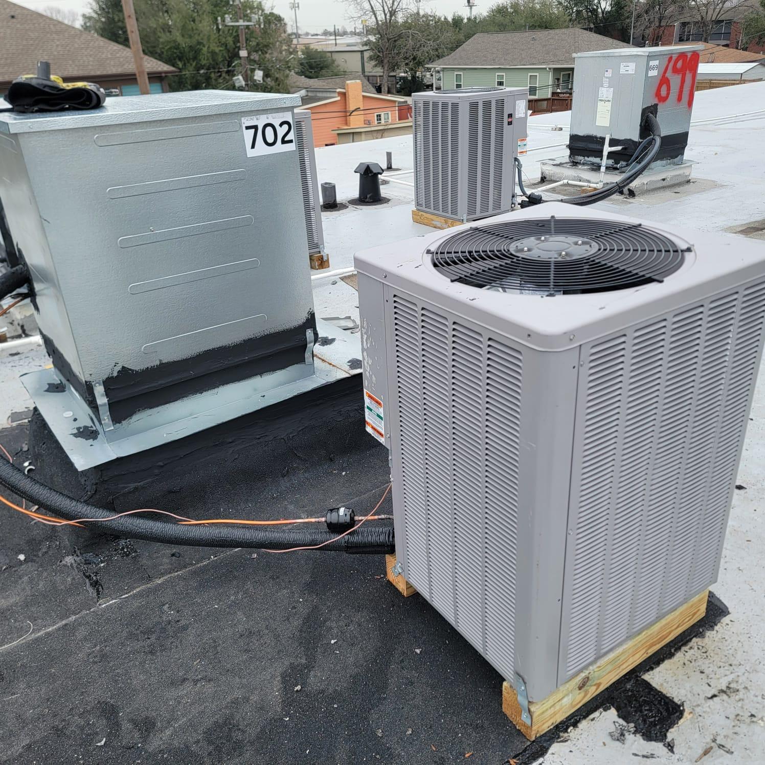 Rooftop Units - rooftop hvac installation houston tx